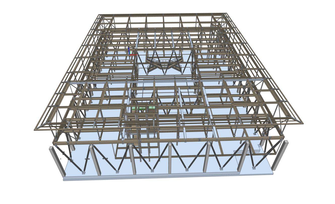 leoni-srl-costruzioni-metalliche-progettazione-Gianese con roof top 2